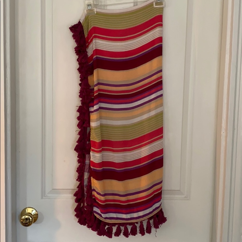 EUC Tularosa swim coverup with tassel detail